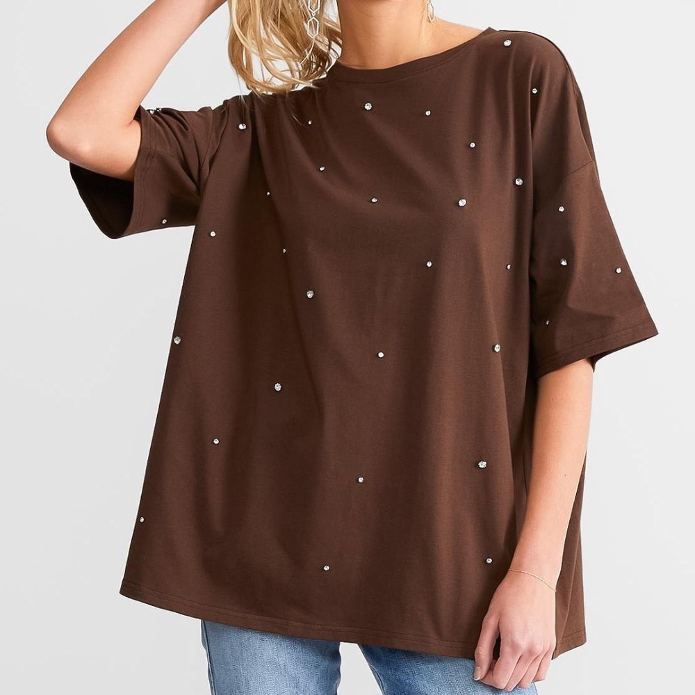 Gilded Intent Glitz Oversized T-Shirt
